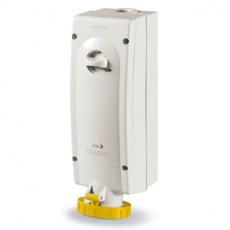 561.6379 SCAME INTERLOCKED SOCKET 3P+N+E IP67 63A 4h