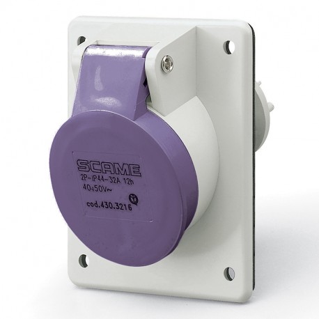 430.3215 SCAME PRISE 2P IP44 32A 20-25V 50Hz 60Hz