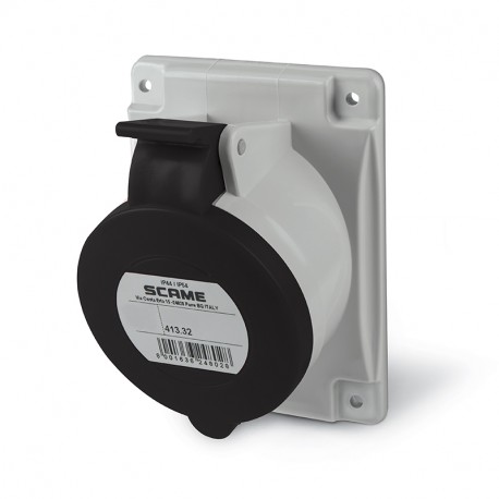 413.32636 SCAME BASE 2P+T IP44 32A 7h 480-500V AC