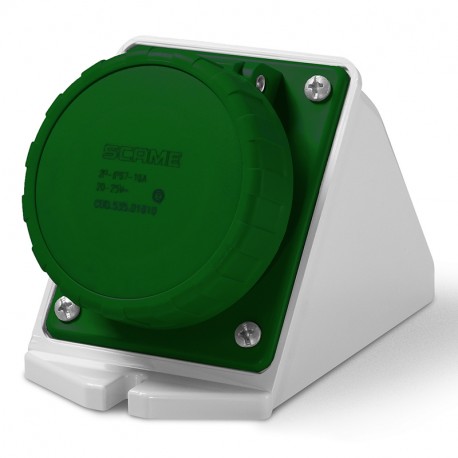 535.032112 SCAME PRISE 2P IP67 32A 2h 20-25V 40-50V 300Hz
