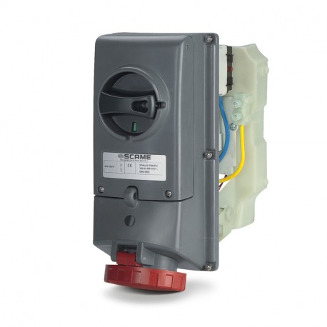 402.16862-F SCAME PRISE VERR. 3P+T IP66/IP67 16A 2h 50V