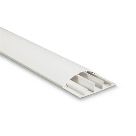 879.0007 SCAME FLOOR TRUNKING 70 MM WHITE