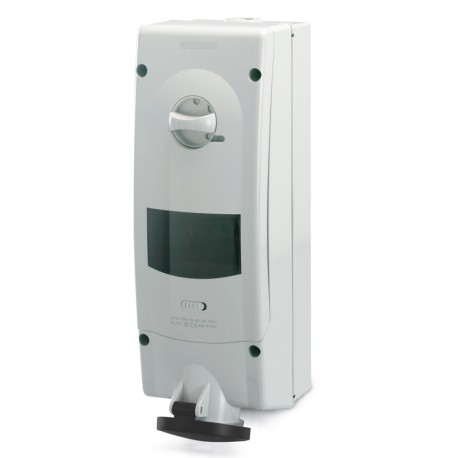 567.32867 SCAME INTERLOCKED SOCKET 3P+E IP44 32A 5h