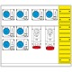 658.6050-157 SCAME Mbox5 con morsettiera prese c/fusibili