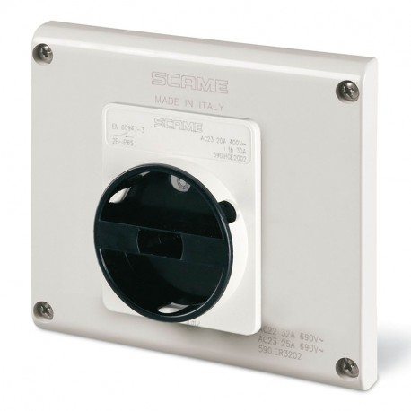 590.GR3205 SCAME INT. DE MANOEUVRE 32A 3P+N IP65