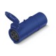 610.3464 SCAME ADAPTADOR SIMPLE 16A IP44 230V