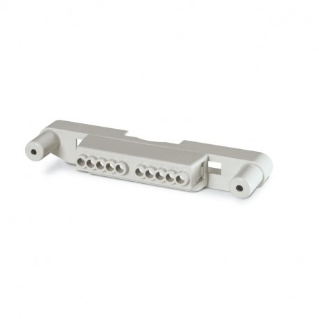 654.0363 SCAME REGLETA IP20 8 DIN GRIS
