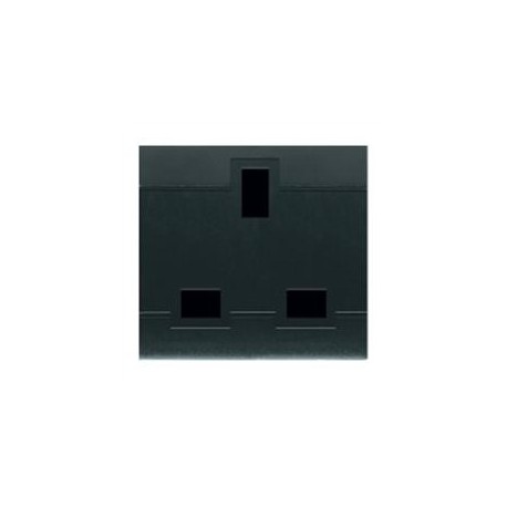 101.6413 SCAME SOCKET BRITISH ST. 2P+E 16A ANTHRACITE