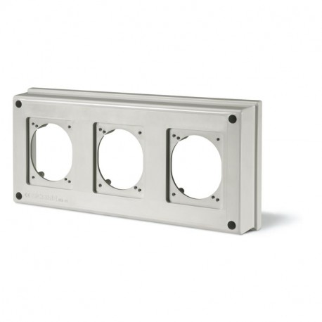674.1300 SCAME PLASTRON POUR PRISE EUREKA 70x87MM