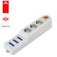 999.10230 SCAME 6 STECKDOSE BLISTER VERPACKT