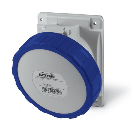 418.3263F SCAME BASE EMPOTRABLE 2P+T IP66/IP67 32A 6h