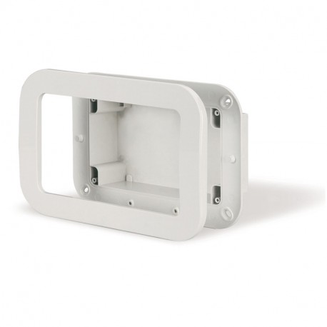 137.124 SCAME 2 GANG M195 FLUSH MOUNTING BOX