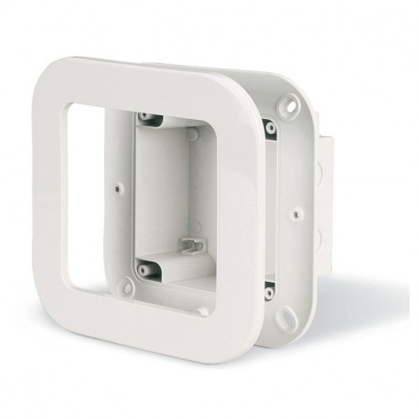 137.123 SCAME SCATOLA CON CORNICE M115 INCASSO SINGOLA