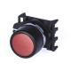 590.PPRN1 SCAME FLUSH BUTTON RED