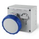 505.M3275 SCAME BASE ENCLAV. MEC. 3P+N+T IP67 32A 9h