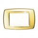 101.7013.XOL SCAME PLACCA Classic IN ABS 3 MOD. ORO LUCIDO