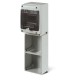 572.0311 SCAME COFFRET MODULAR IP66 136x472x146mm