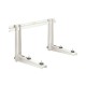 871.MP100 SCAME MENSOLE A PARETE (COPPIA) portata 100 kg