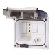 409.2403 SCAME BASE DOM. CON ENCLAVAMIENTO 2P+T IP56