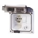 409.2405 SCAME PRISE VERROUILLABLE DOMEST. 2P+T IP56