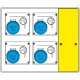 656.7124-113 SCAME MBOX2 con spina volante prese s/fusibili