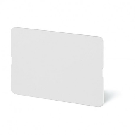 879.PD60 SCAME BLANK COVER CENTRES 60MM WHITE