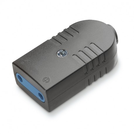 104.4010/N SCAME PRESA serie AZZURRA 2P 1OA NERA