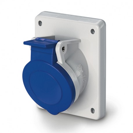 412.1663 SCAME BASE 2P+T IP44 16A 6h 200-250V AC 50Hz