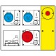 656.5924-995 SCAME MBOX2 morsett.+emergenza pr. c/fusibili