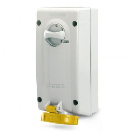 561.1670 SCAME PRESA ADVANCE 2 2P+T 16A 4h IP67 S/FUS