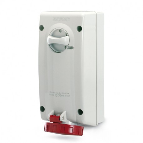 561.1678 SCAME PRISE VERROUILLABLE 2P+T IP67 16A 9h