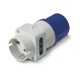 610.388 SCAME ADAPTATEUR SIMPLE 16A IP20 250V