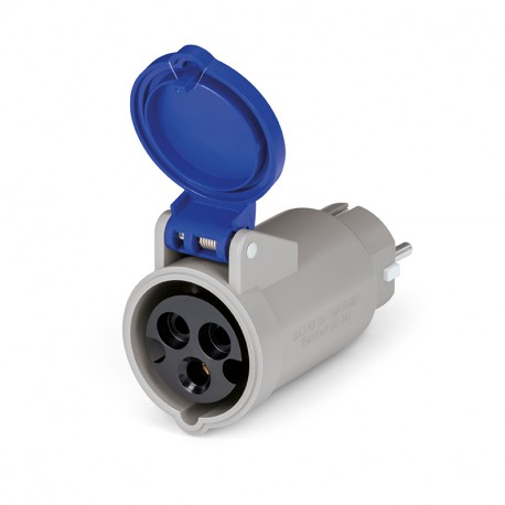 610.383 SCAME ADAPTATEUR SCHUKO 2P+T