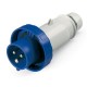 216.3233 SCAME PLUG 2P+E IP67 32A 6h 200-250V AC