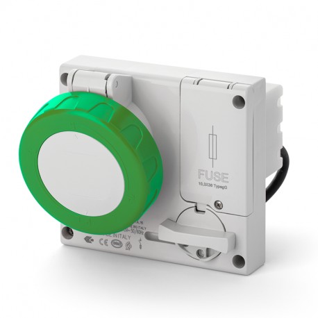 406.16832 SCAME BASE ENCLAV. MEC. 2P+T IP67 16A 2h 50V