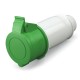 311.32472 SCAME CONNECTOR 3P+N+E IP44 32A 2h 50V AC