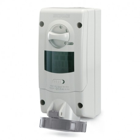 563.16866 SCAME INTERLOCKED SOCKET 3P+E IP67 16A 7h