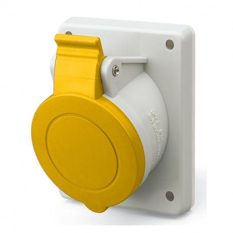 412.3260 SCAME BASE 2P+T IP44 32A 4h 100-130V AC 50Hz