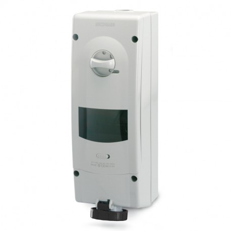 568.32877 SCAME INTERLOCKED SOCKET 3P+N+E IP67 32A 5h