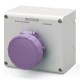 505.M2420 SCAME BASE ENCLAV. MEC. 2P IP67 16A 20-25V AC