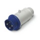 200.01633T SCAME PLUG + TAG 2P+E IP44 16A 200-250V AC