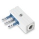 104.4068 SCAME CLAVIJA 2P+T 10A 250V AC