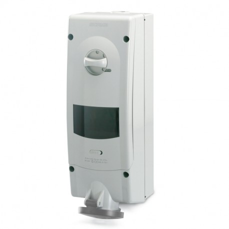 567.16836 SCAME INTERLOCKED SOCKET 2P+E IP44 16A 7h