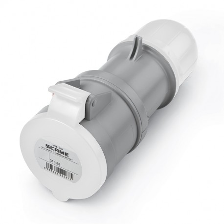 313.32438 SCAME PRESA MOBILE 2P+T IP44 32A 8h 250V