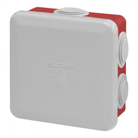 688.003.R SCAME SCATOLA DER. 80X 80 C/PAS.IP55 CUBIK 960