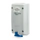 560.1674 SCAME INTERLOCKED SOCKET 3P+E IP44 16A 9h