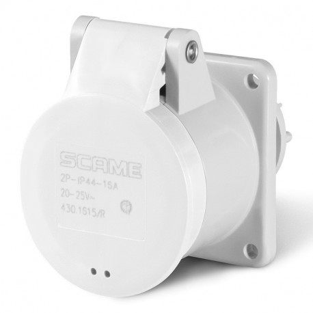 430.1618/R SCAME PRISE 3P IP44 16A 12h 40-50V 50Hz 60Hz