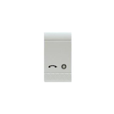 101.6221/T.B SCAME TASTO PULSANTE LUM. 1M (TELEFONO) BIANCO