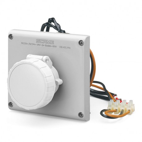 405.2421 SCAME PRESA INC. OMNIA 2P 16A 50V 12H IP67