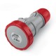 318.1647-SF SCAME PROLONGADOR 16A 3P+N+T 6h IP66/IP67/IP69